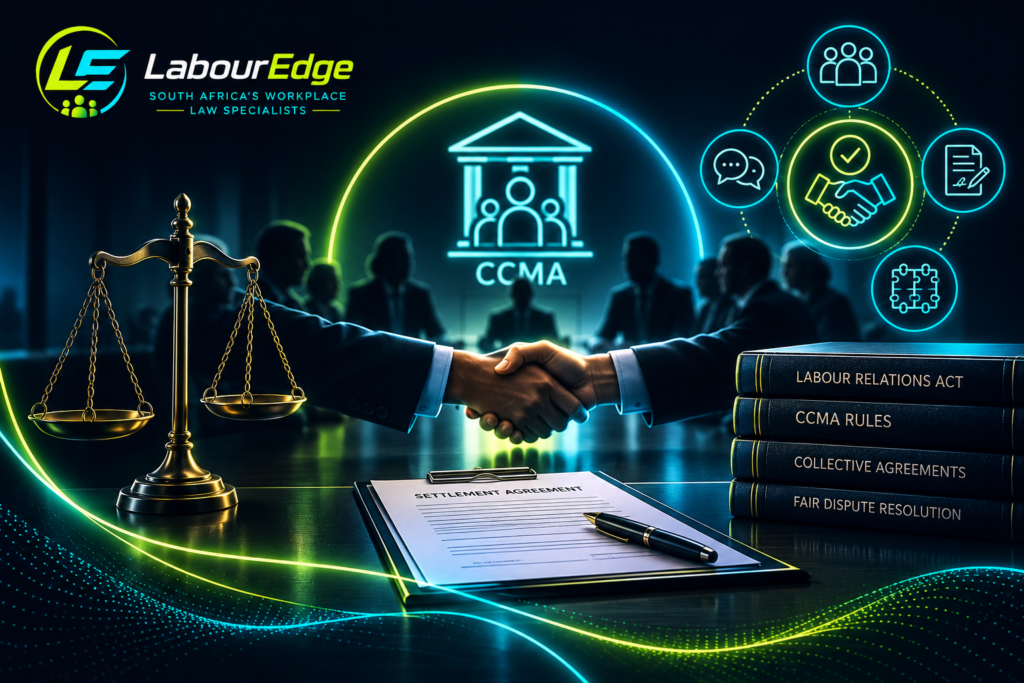 LAbourEdge CCMA Settlement Negotiations